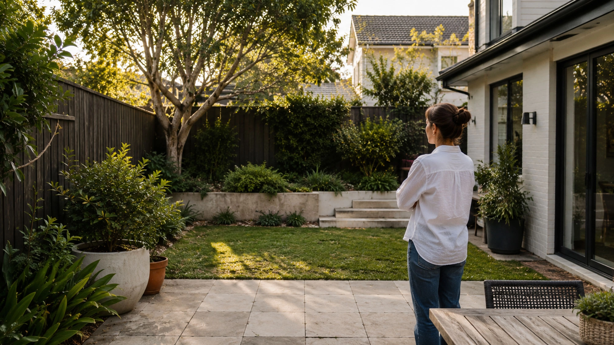 Should you hire a landscaper first?